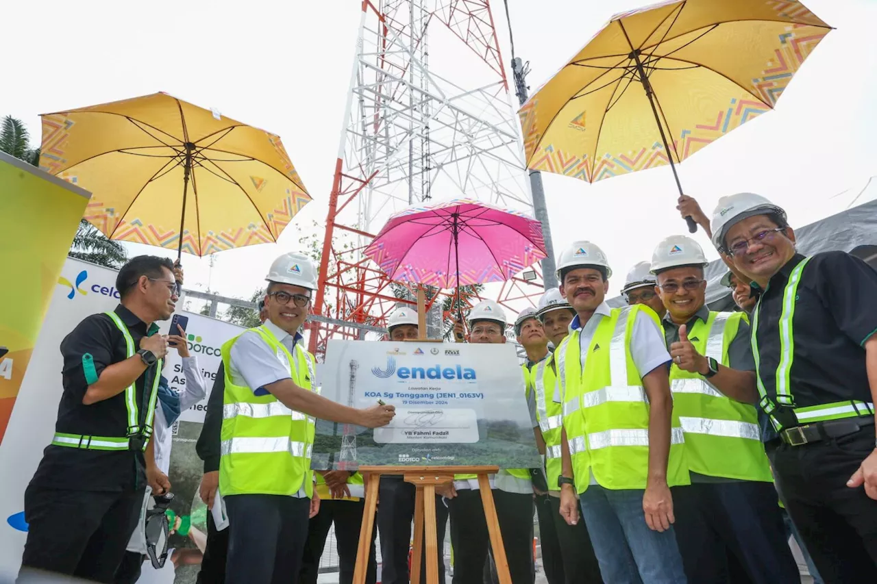 New Telecom Tower Improves Internet Access for Orang Asli Village