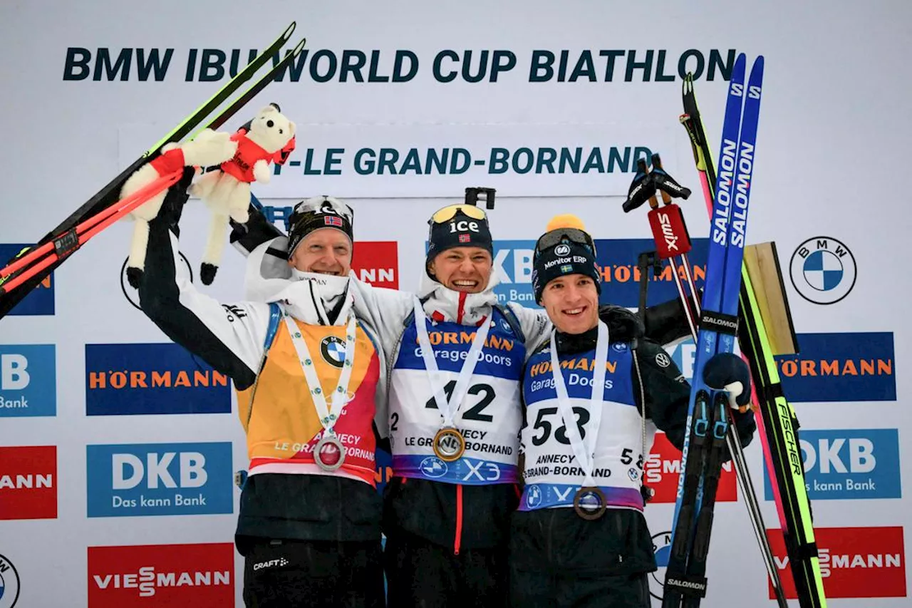 Uldal vinner biathlon i Annecy-Le Grand Bornand