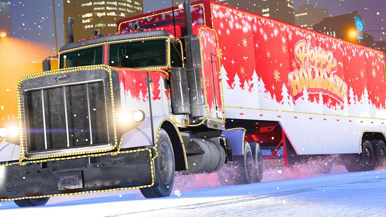 GTA Online Christmas Truck: Happy Holidays Hauler Location