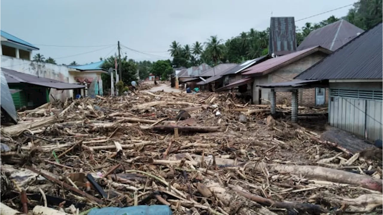 Banjir Bandang Menerjang Tapanuli Selatan, 1559 Jiwa Terdampak