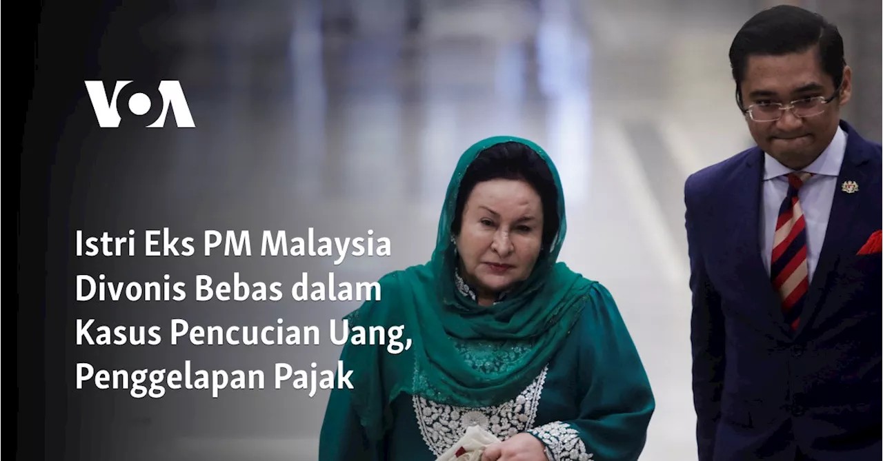 Rosmah Mansor Dibebaskan dari Tuduhan Pencucian Uang dan Penghindaran Pajak