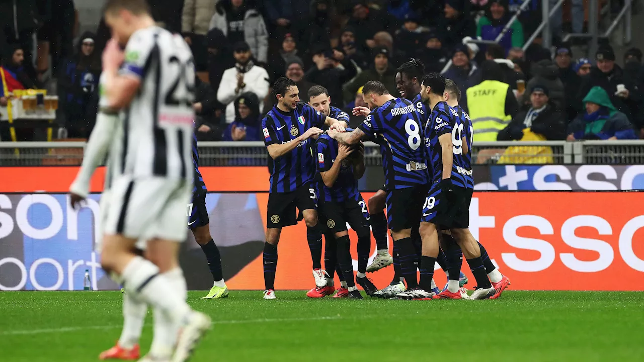 Inter wint van Udinese en plaatst zich voor kwartfinale Coppa Italia