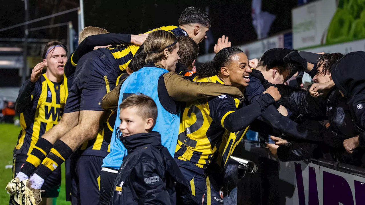 Rijnsburgse Boys stunt tegen FC Volendam; Van de Haar held van De Graafschap