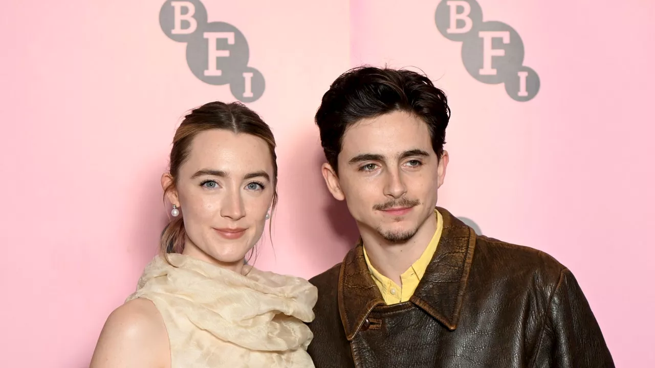 Saoirse Ronan and Timothée Chalamet Reunite for Intimate London Event