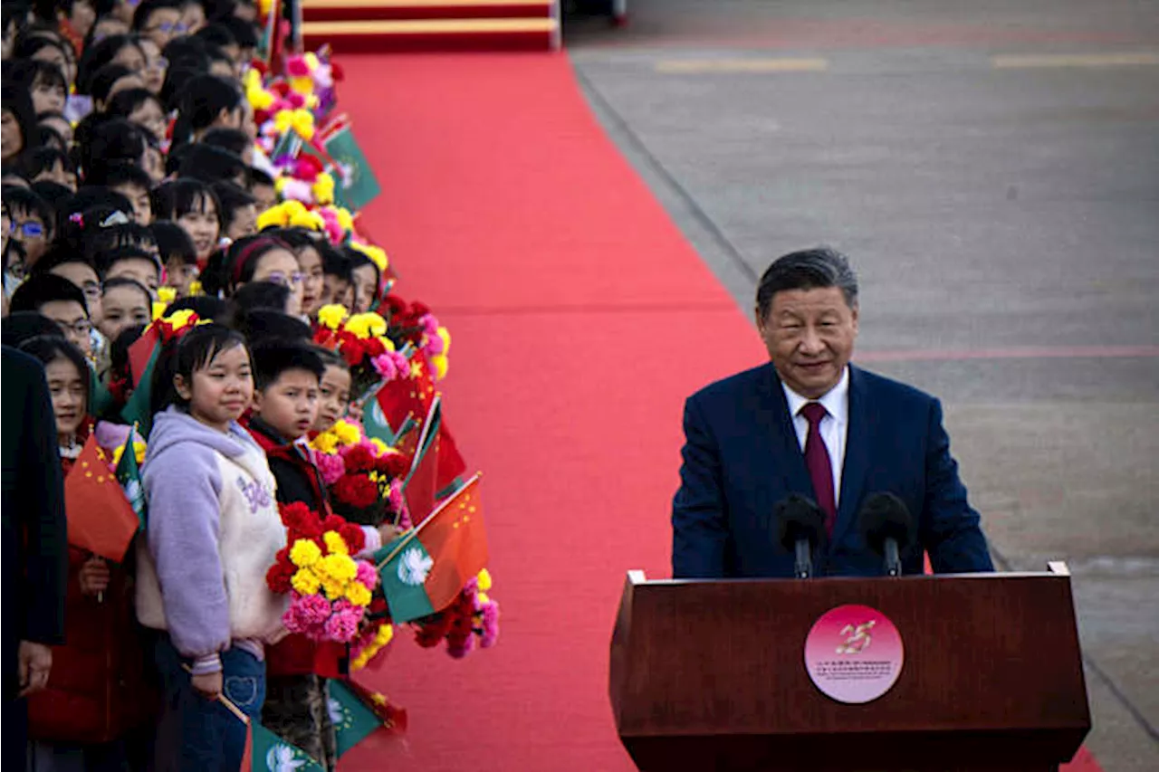 China's Xi Jinping Visits Macao for 25th Anniversary of Return to Chinese Rule