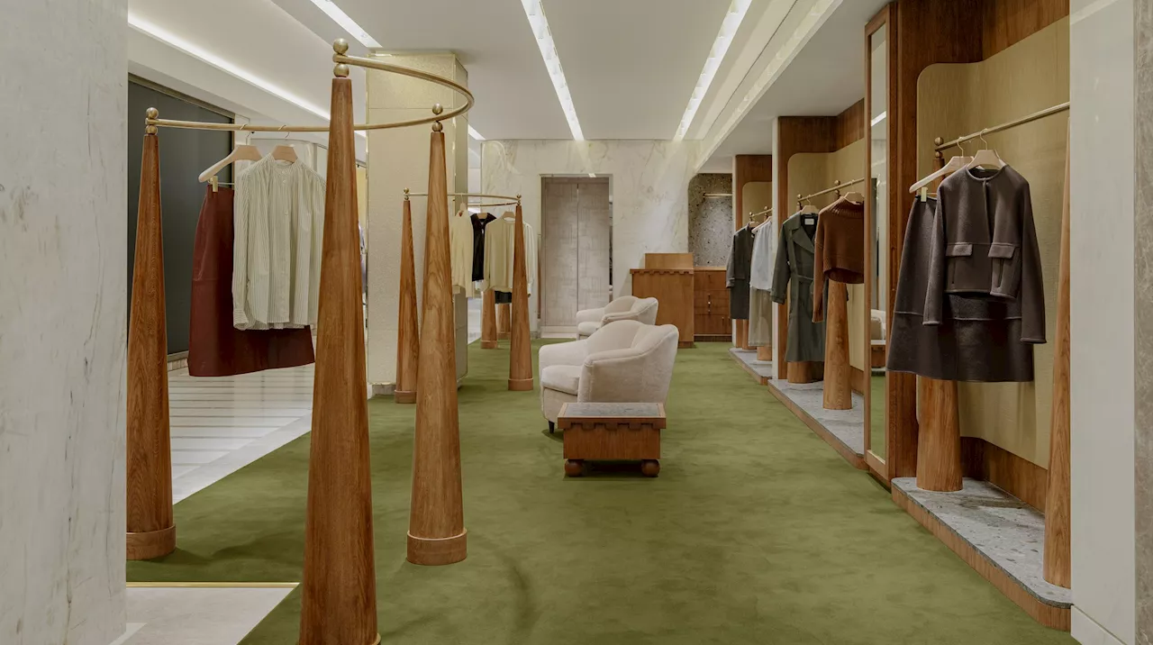 Yves Salomon Opens New Store at Harrods, Inspired by Midcentury Design