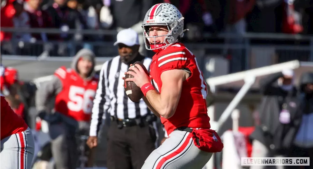 Ohio State Quarterback Will Howard Exits Michigan Game After Massive