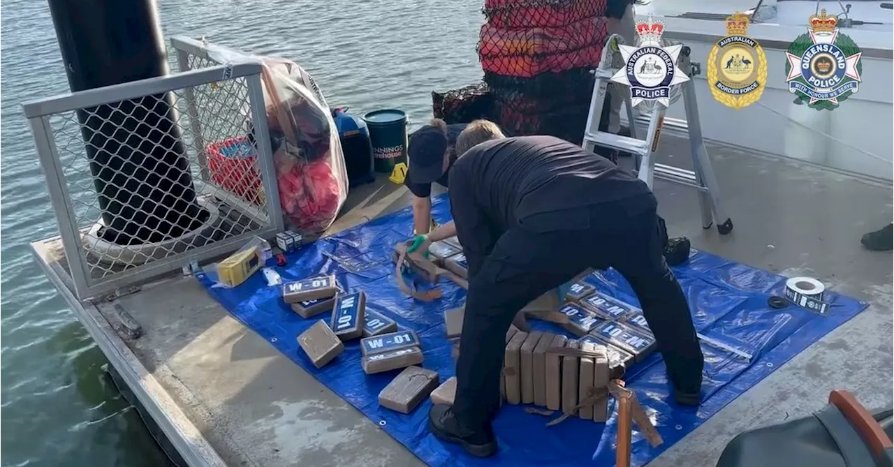 Police Seize 2.34 Tonnes of Cocaine Off Queensland Coast in Massive Drug Operation