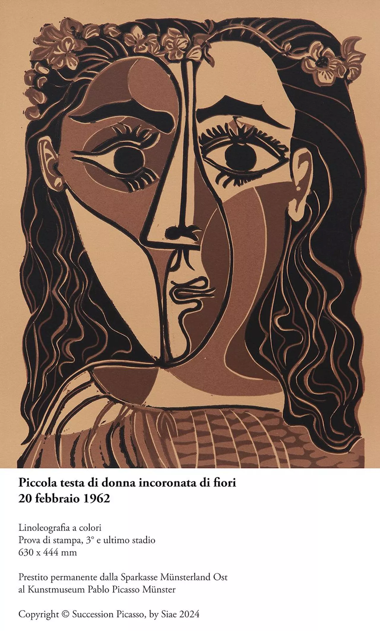 'Celebrating Picasso' in mostra a Palazzo Reale di Palermo