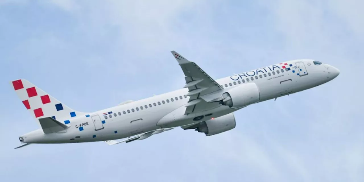 Die unnützen Plätze in den Airbus A220 von Croatia Airlines und CSA