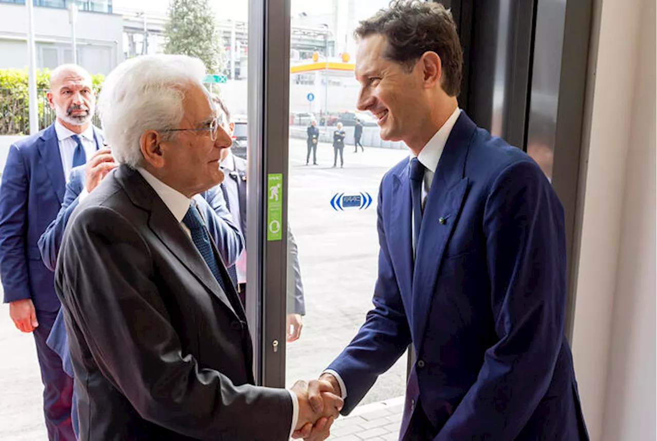 Elkann con Mattarella e Meloni, 'nuova fase di dialogo'