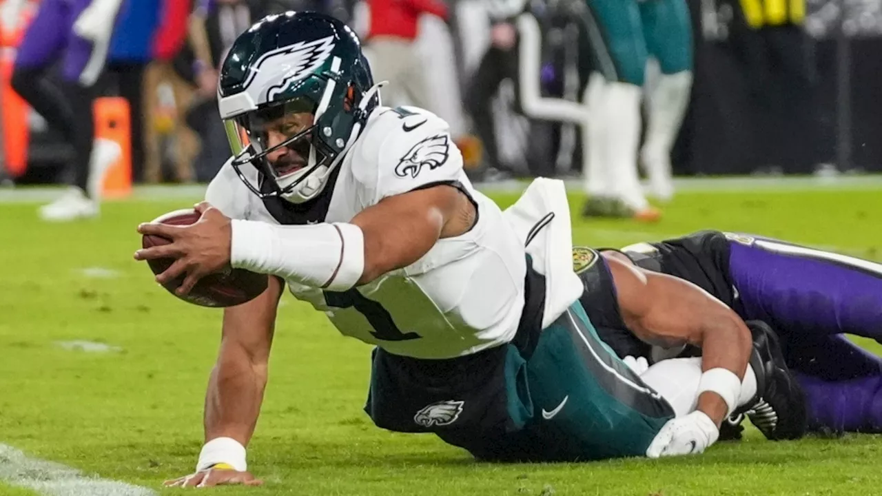 Eagles beat Baltimore: ‘Jalen Hurts deserves to be in the MVP consideration’