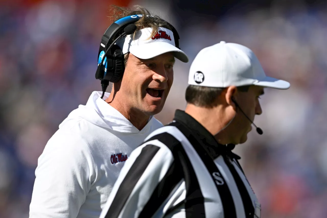 Lane Kiffin Urges Ole Miss' Inclusion in College Football Playoff Over Alabama