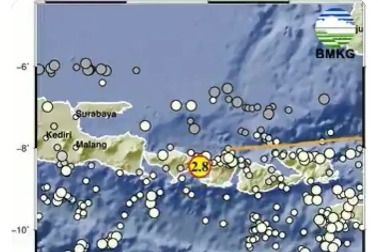 Gempa Magnitudo 2,8 Mengguncang Karangasem, Bali