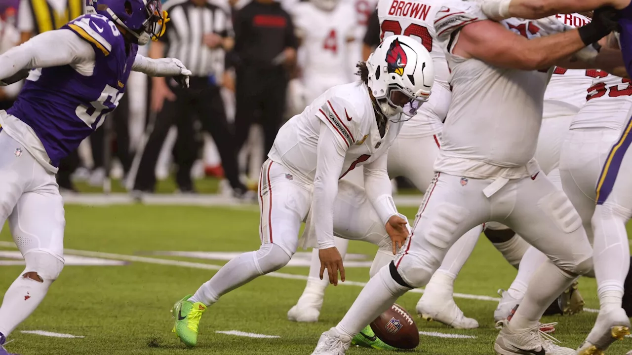 Kyler Murray's late mistakes contribute to Cardinals' blown lead in loss to Vikings