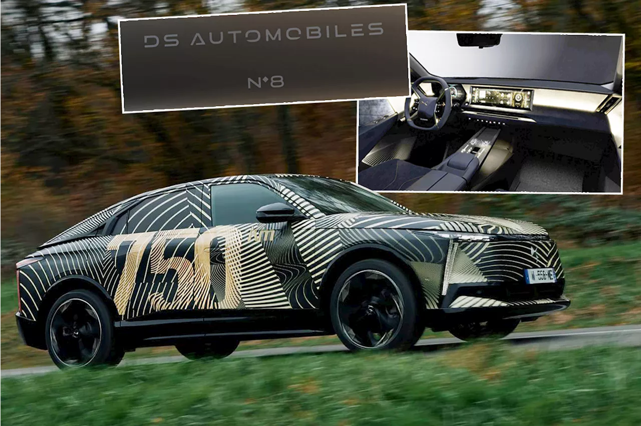 REVEALED: 466-mile electric DS saloon has a crazy new interior and a shock new name