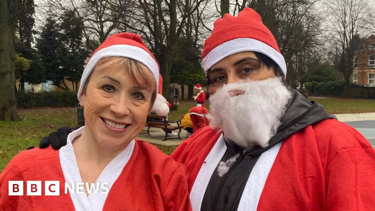 Santa Fun Run Raises Funds for Local Charities in Northampton