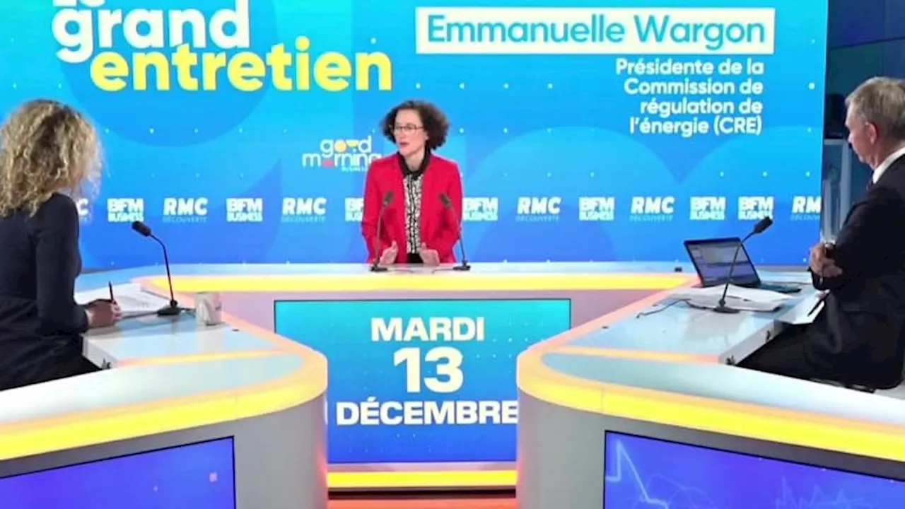 Electricité: Emmanuelle Wargon (CRE) estime que 'les prix devraient rester dans cette zone' de 65 euros le...