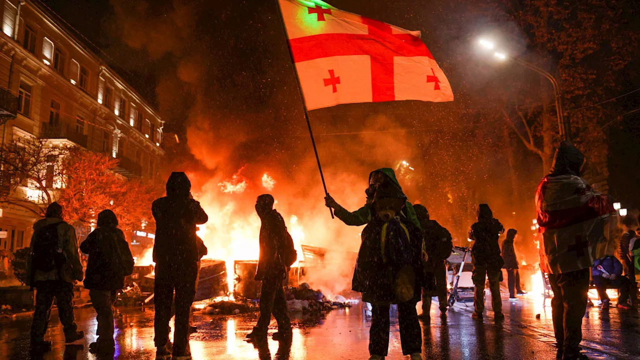 Pro-EU-Proteste in Georgien: Demonstranten wollen Regierungskurs ändern