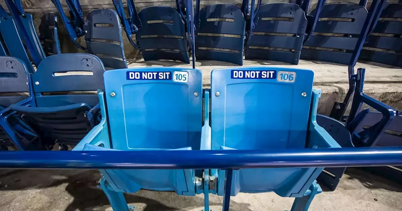 You can now buy seats torn out in the Rogers Centre renovation in Toronto