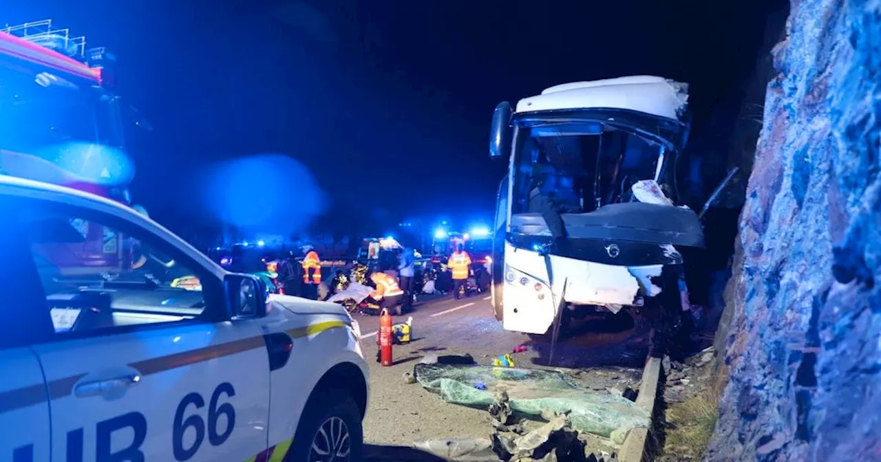 Tote und Verletzte bei Busunglück in Südfrankreich