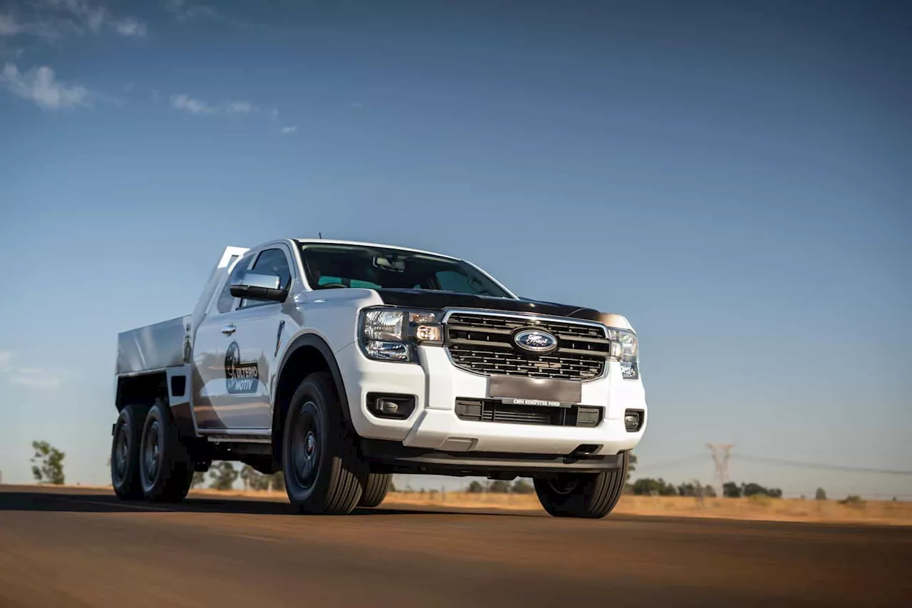 South African Firm Unveils Six-Wheel Ford Ranger Conversion