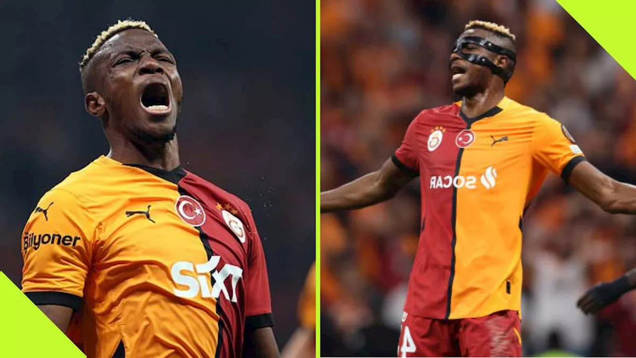 Angry Osimhen Breaks Silence After Referee Denies Him Obvious Penalty in Galatasaray Game