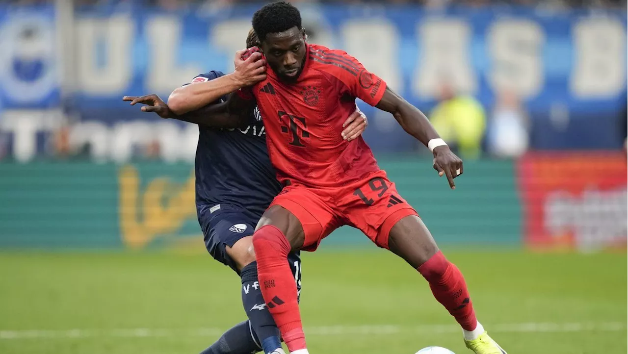 Alphonso Davies handed one-month driving ban after being pulled over in Munich