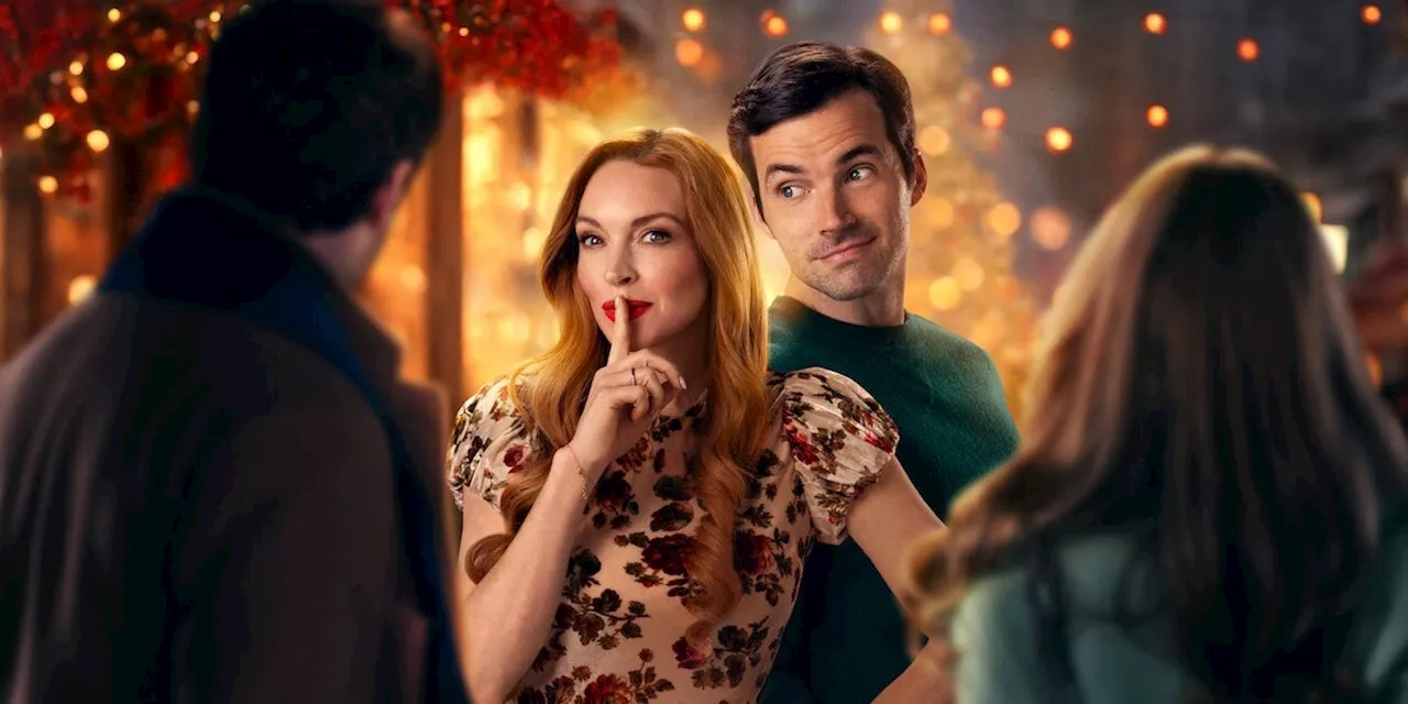 Lindsay Lohan's New Christmas Movie Is Dominating the Netflix Top 10 Charts