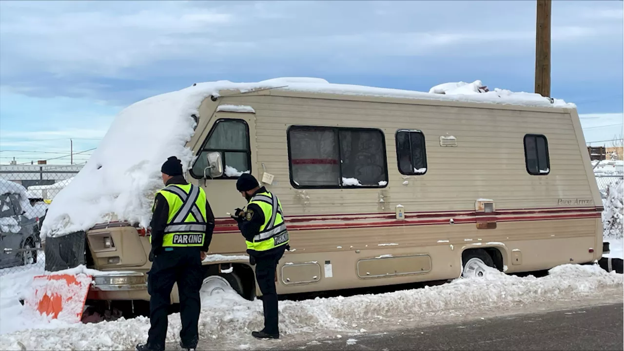 Motorhomes Ticketed and Towed in Northeast Calgary