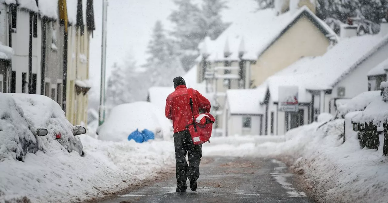 Scotland snow maps predict three-day flurries and freezing -11C temperatures