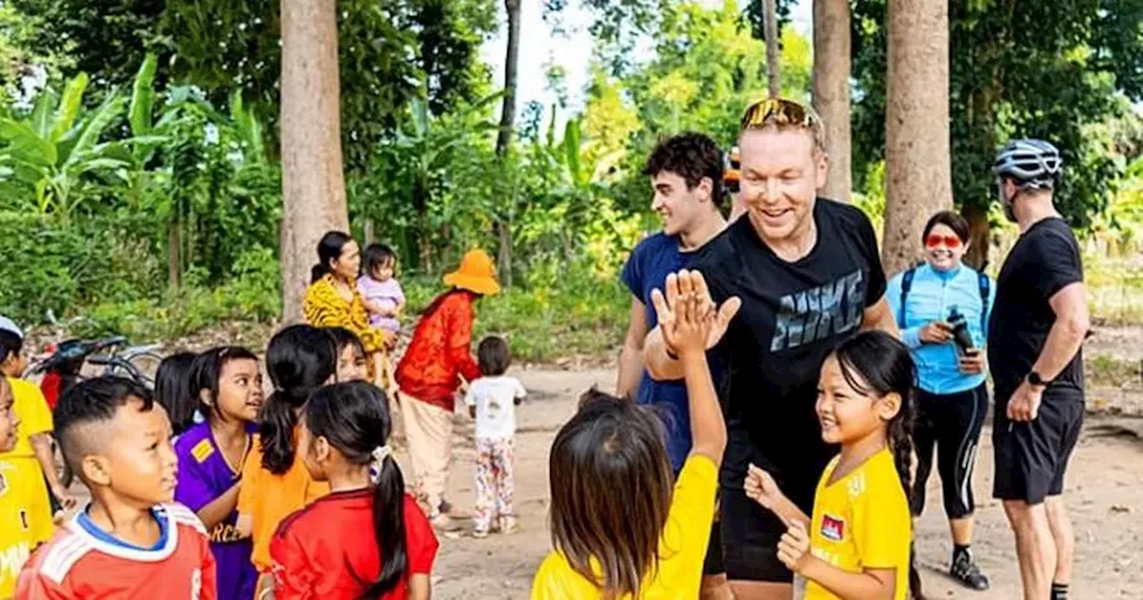 Sir Chris Hoy Completes 255km Cycle Ride in Cambodia Despite Cancer Diagnosis