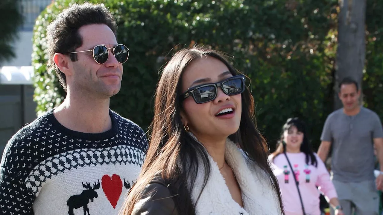 Dancing with the Stars Contenders Jenn Tran and Sasha Farber Spotted Shopping, Romancing