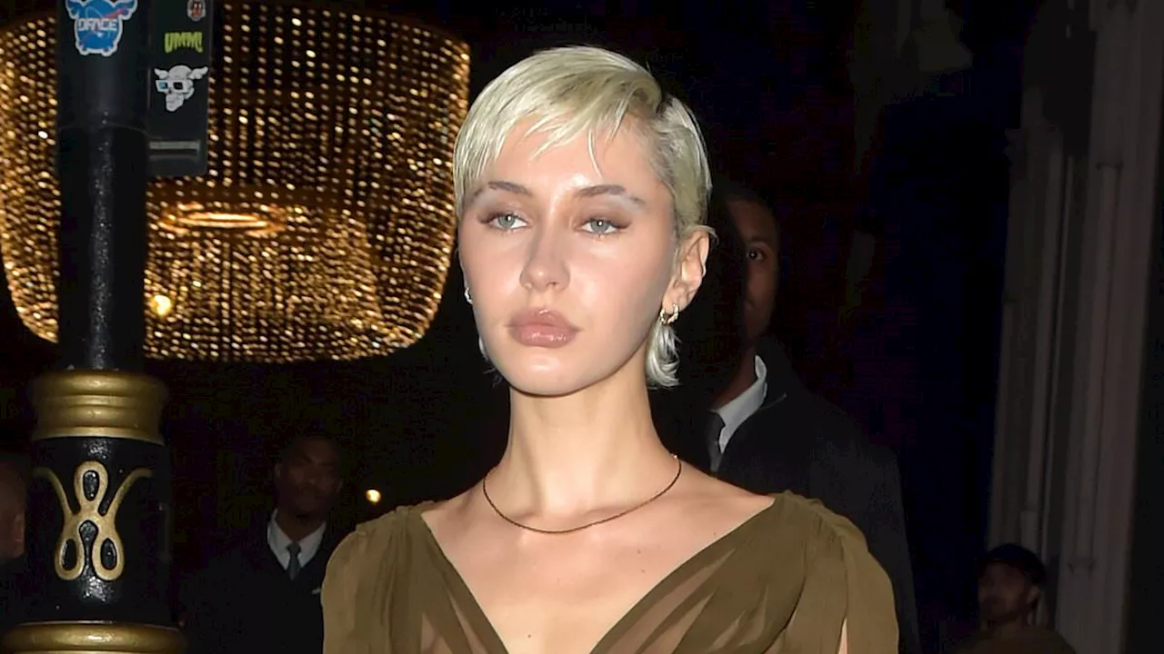 Iris Law Dazzles at British Vogue's Forces For Change Party with Daring Outfit