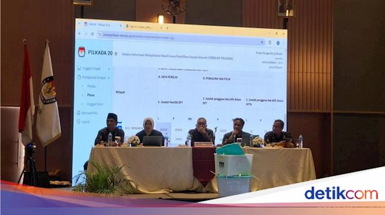 KPU Surabaya Mulai Rekapitulasi Suara Pilkada Serentak 2024 Tingkat Kota