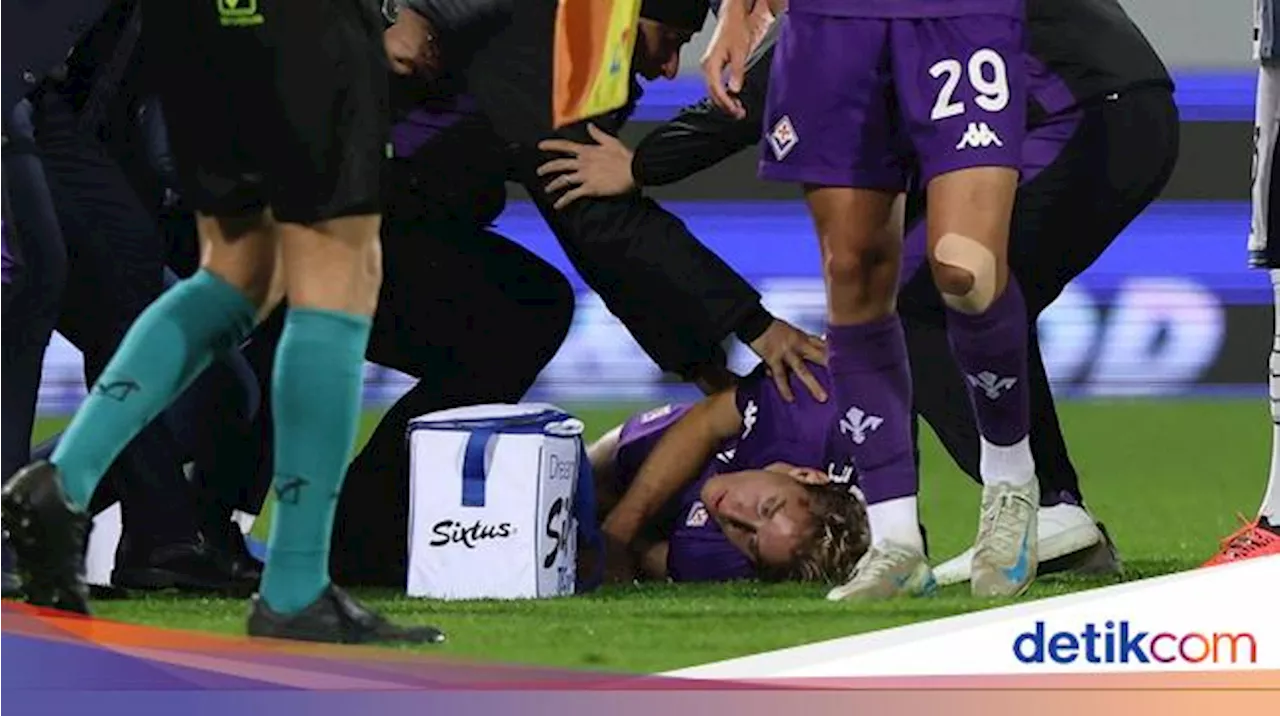 Momen Menegangkan Edoardo Bove Kolaps di Lapangan Saat Fiorentina Vs Inter