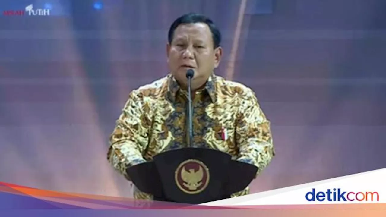 Prabowo Subianto Sahbakan Kekompakan Kabinet Indonesia Merah Putih