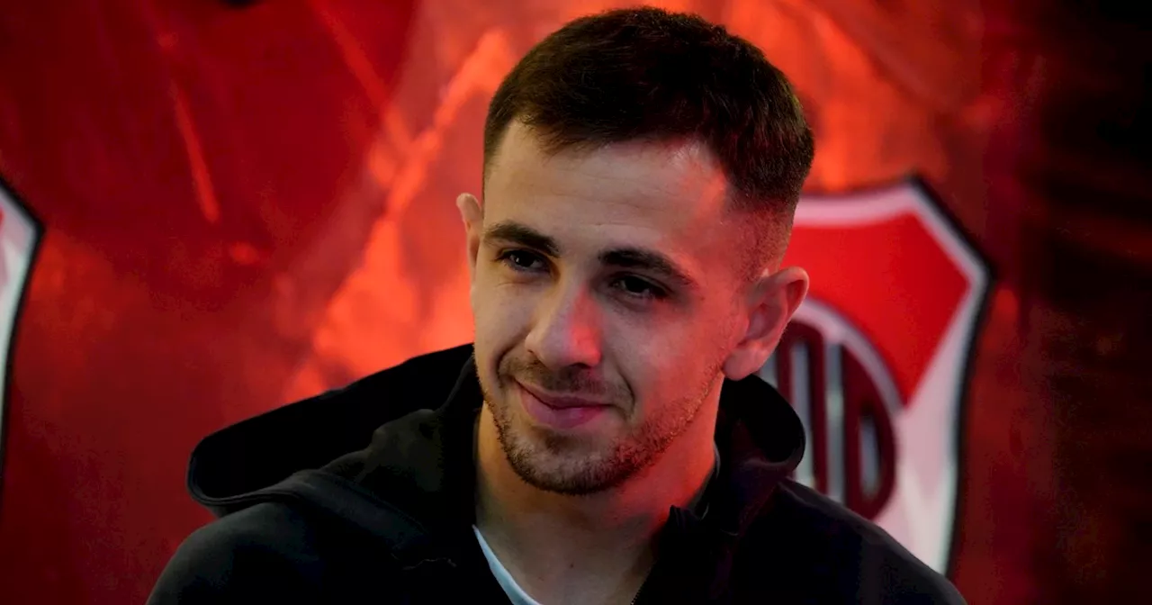 Felipe Peña volvió a hablar de su salida de River: 'Gallardo fue muy claro conmigo'
