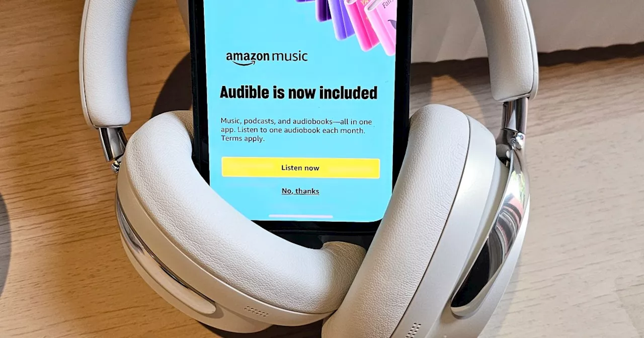 Audible is now included with Amazon Music Unlimited — Try 3 months free