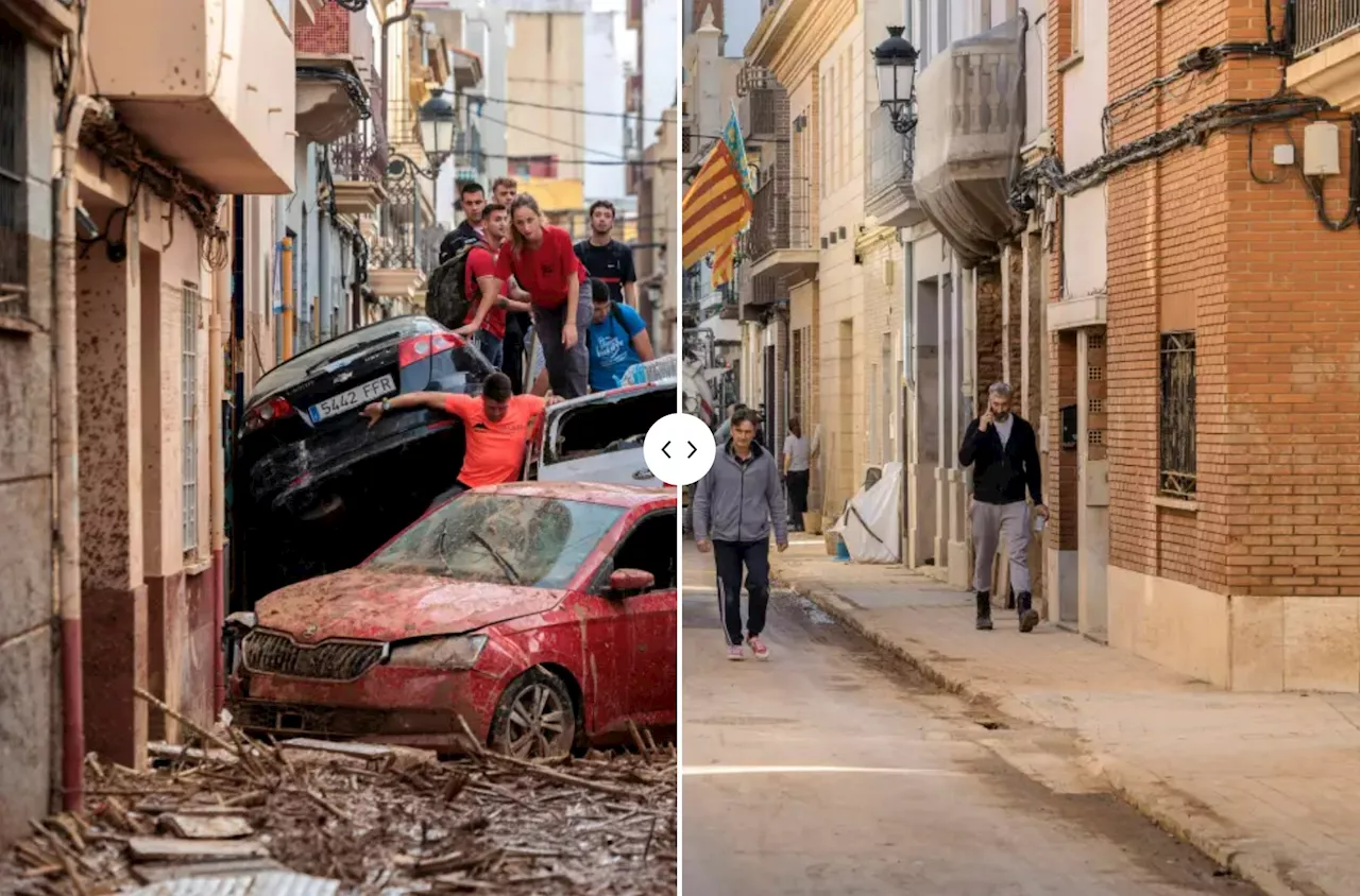 Cómo ha cambiado Valencia tras la dana, en imágenes