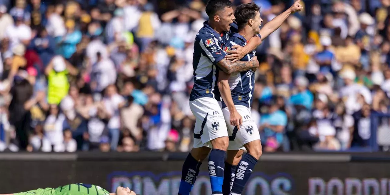 Monterrey llega a semifinal del Apertura 2024 de la Liga MX tras golear