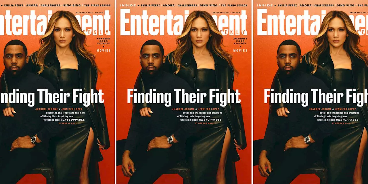 Wrestling with greatness: How Jennifer Lopez and Jharrel Jerome became Unstoppable in their new family biopic