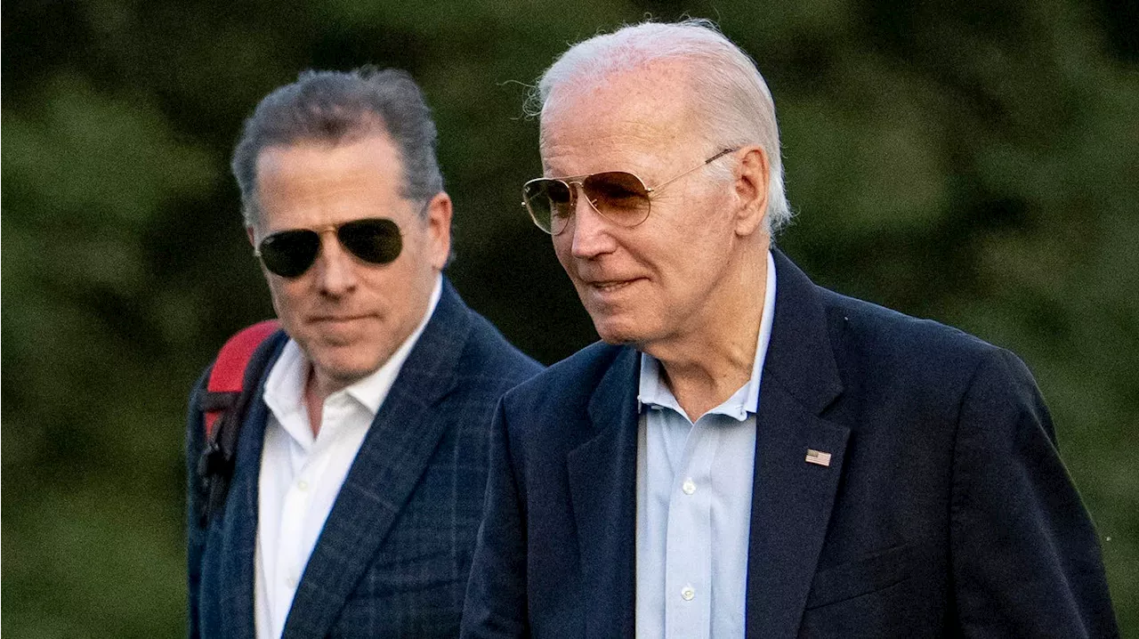 Biden pappa kritiserar justitiet efter Hunters benådning