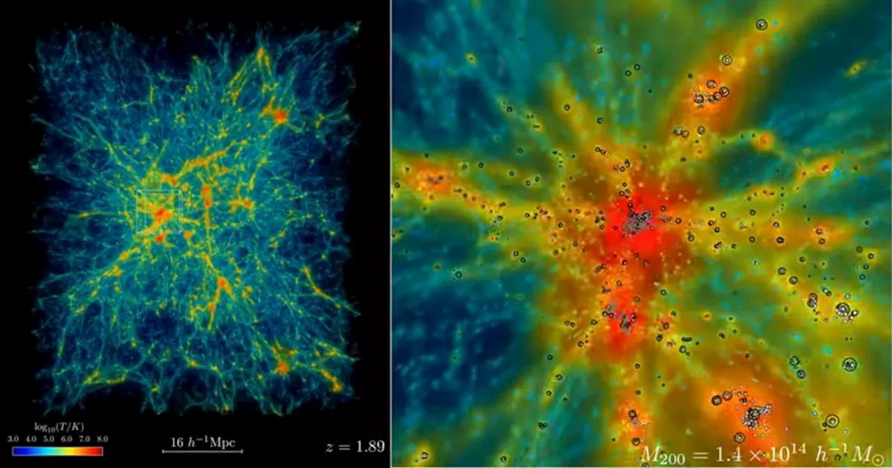 Astrofísicos descifran cómo se expande el Universo ejecutando la simulación más grande jamás registrada por ExaSky