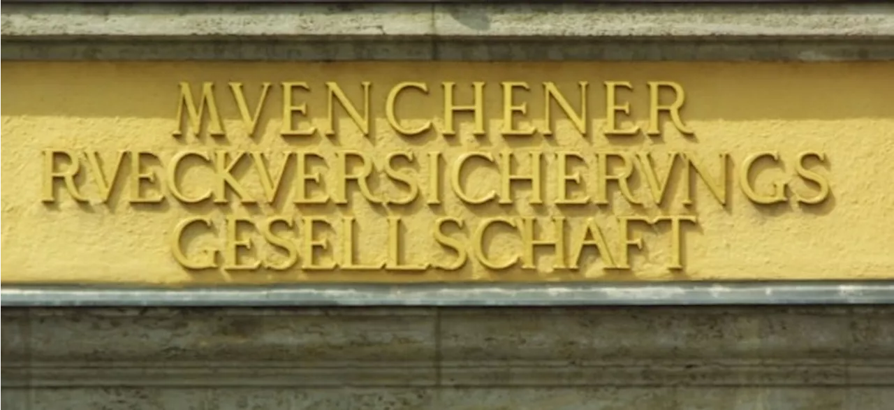 Munich Re-Aktie gewinnt dennoch: Schwere Schäden kosten Milliarden