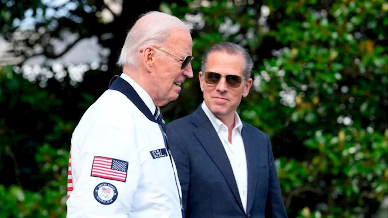 Joe Biden pardons son Hunter over gun and tax charges