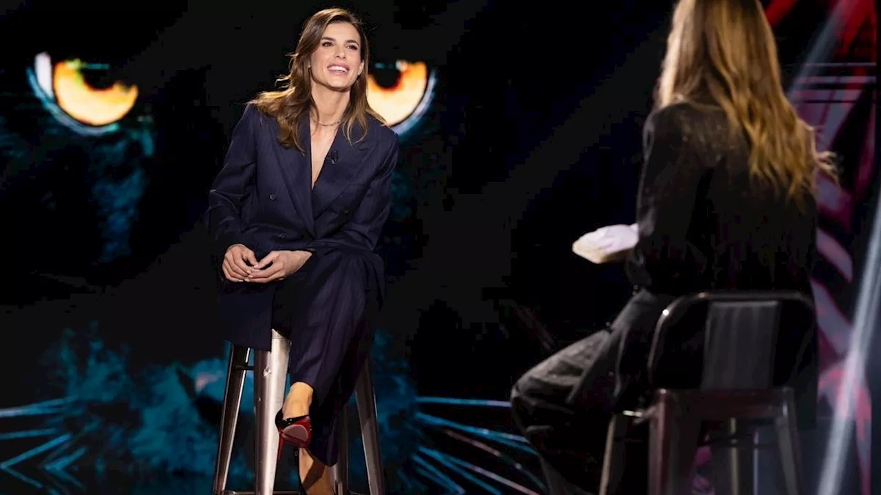 Elisabetta Canalis a Belve: 'Con Vieri abbiamo cercato di picchiarci. Nessun contratto con Clooney'