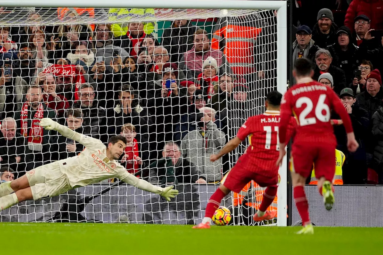 Liverpool beats Man City to move nine points clear in the Premier League