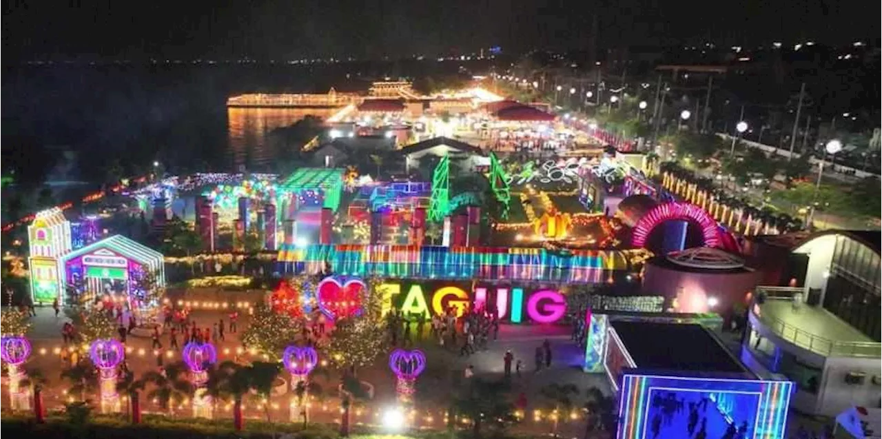 Taguig opens 'Christmas by the Lake' holiday attraction