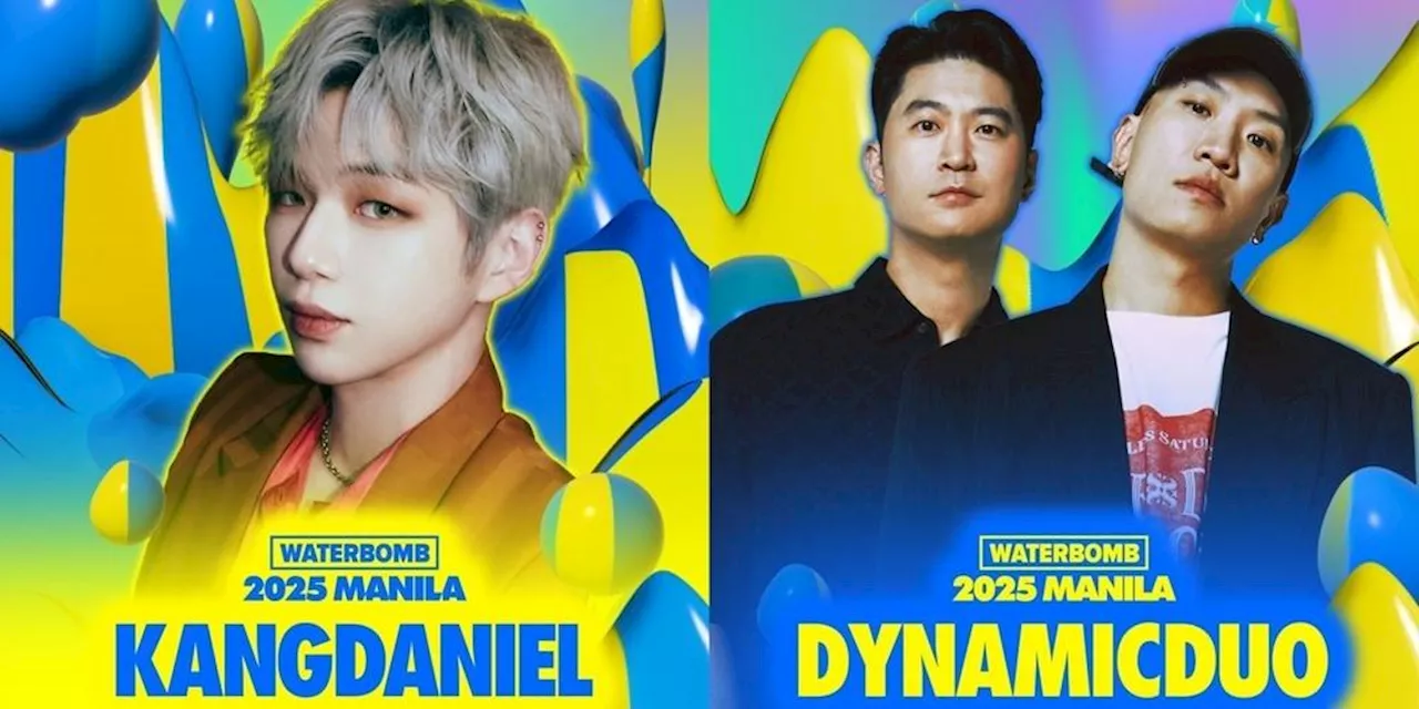 Waterbomb Manila Announces Kang Daniel and Dynamic Duo for February 2025 Festival